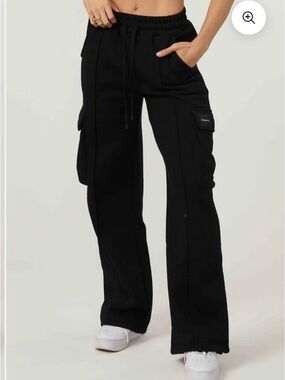 Black YOUNGLA sweatpants